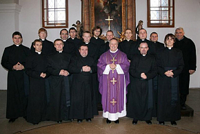 Setkání bohoslovců s otci biskupy
