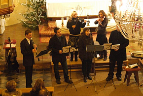 Vánoční koncert Peřimovského kvarteta ve Mříčné
