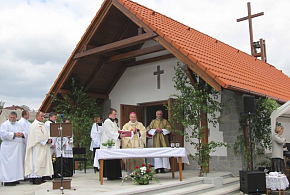Nová kaple sv. Jana Nepomuckého v Brzkově