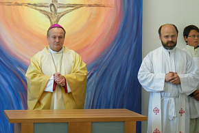 Biskup Jan Vokál navštívil Bystré u Poličky
