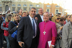 Biskup Jan Vokál se zúčastnil zasvěcení světa Panně Marii Fatimské