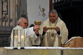 Mše svatá na poděkování za nového papeže Františka