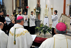 Biskup Jan Vokál zasvětil diecézi Panně Marii